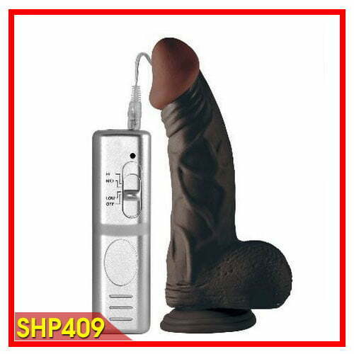Dương Vật Giả Đóng Tường Hiệu Lovetoy Với Nước Da Đen - SHP409
