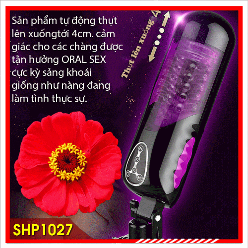 TeneCopic – Âm Vật Giả Thủ Dâm Tự Động Rung - Thụt - Ngoáy - SHP1027