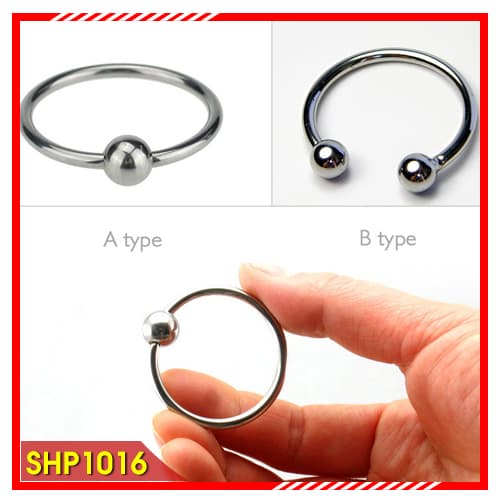 V-Inox Vòng Đeo Dương Vật Có Đủ 12 Bi - SHP1016